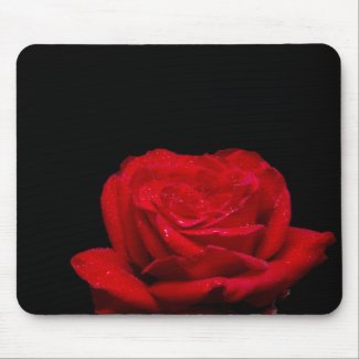 Red Red Rose zazzle_mousepad