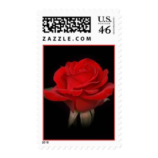 Red Red Rose Stamp
