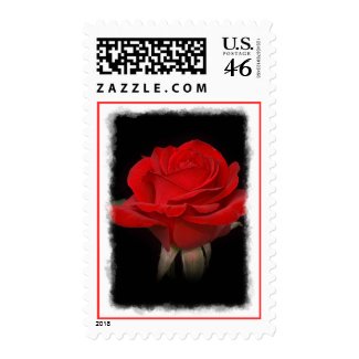 Red Red Rose Stamp 2 zazzle_stamp