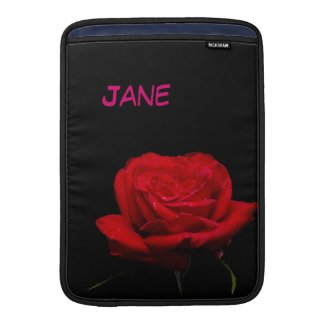 Red Red Roses Are For Love MacBook Sleeve