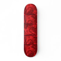 Red Reflections Skateboard - Customizable by colorimages Red Reflections Skateboard - Customizable