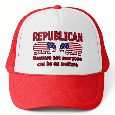 Red Republican Covention Hat by mikek92349