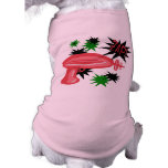 Red Retro Raygun Doggie Shirt