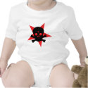 red revolution star skull t-shirts by Tomaniac red revolution star skull t-shirts