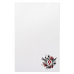 Red Ribbon And Wings AIDS Personalized Stationery