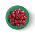 Red Ribbon Bow buttons by azac69 Red Ribbon Bow buttons