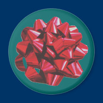 Red Ribbon Bow magnets