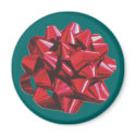 Red Ribbon Bow magnets by azac69 Red Ribbon Bow magnets