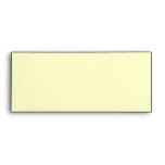 Red Ribbon Bow. On Cream. Envelopes