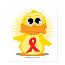 Red Ribbon Duck posters
