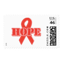 Red Ribbon - Hope stamps