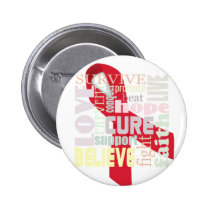 Red Ribbon Inspiration buttons