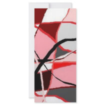 RED RIBBONS rack cards