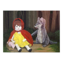"Red Riding Hood Dolls" Art Print by Nathan James by slave2moonlight "Red Riding Hood Dolls" Art Print by Nathan James