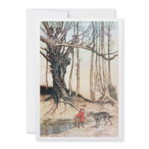 Red Riding Hood Custom Invitations