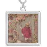 Red Riding Hood Knocks on the Door Jewelry