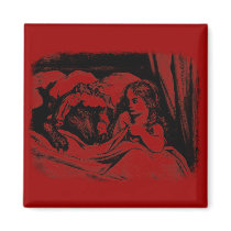 Red Riding Hood magnets by twelfthhouse Red Riding Hood magnets