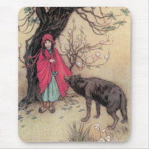 Red Riding Hood Mouse Pad