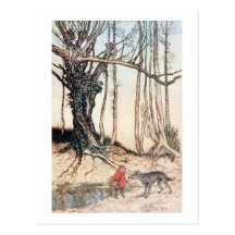 Red Riding Hood Post Card