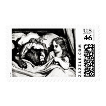 Red Riding Hood Postage Stamp