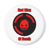 Red Ring of Death Magnet