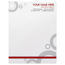 red rings letterhead