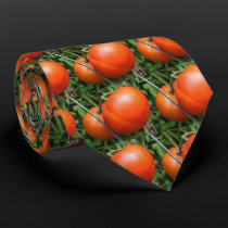 Red Ripe Tomatoes On The Vine Nature Photo Tie by SmilinEyesTreasures Red Ripe Tomatoes On The Vine Nature Photo Tie