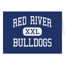Red River - Bulldogs - High - Coushatta Louisiana Cards