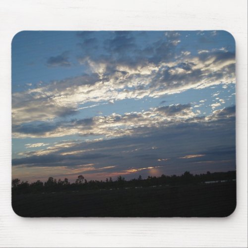 Red River Sunset Louisiana mousepad