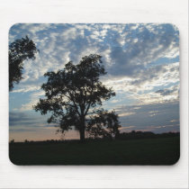Red River Sunset mousepads by lalagniappe Red River Sunset mousepads