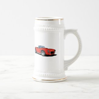 Red Roadster mug
