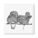 Red Robins Magnets