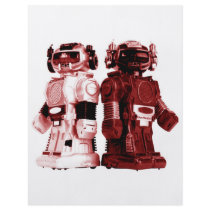 red robots flyer
