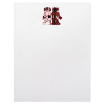 red robots letterhead