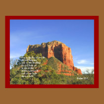 Red Rock and Psalms posters