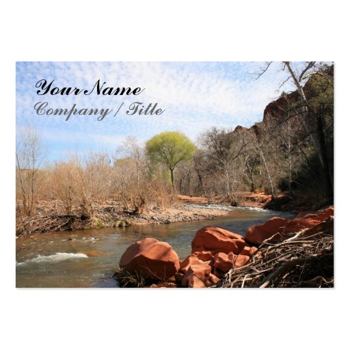 Red Rock Creek Business Card Templates