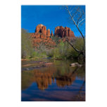 Red Rock Crossing in Sedona Winter 4038 Poster
