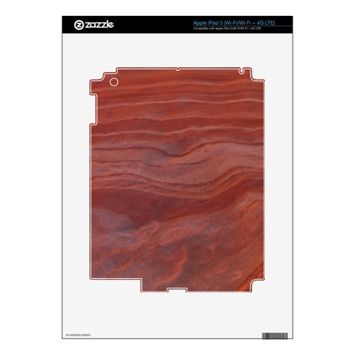 Red Rock Layer Study iPad 3 Decals