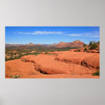 Red Rock Layers Posters