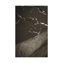 Red Rock No4 Stretched Canvas Print