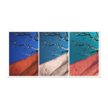 Red Rock Triple No1 Canvas Prints