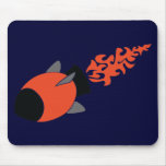Red Rocket Mouse Pads