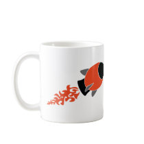 Red Rocket mugs by JaZilla Red Rocket mugs