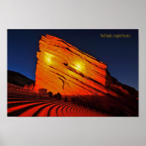 Red Rocks amphitheater Posters