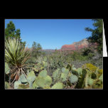 Red Rocks and Cacti Card (Blank Inside)