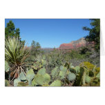 Red Rocks and Cacti Card (Blank Inside)