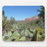 Red Rocks and Cacti Mousepad