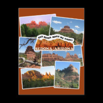 Red Rocks make me happy! postcards