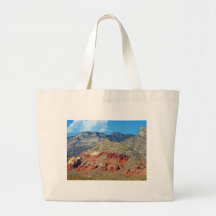 Red Rocks Nevada Canvas Bags