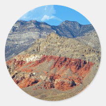 Red Rocks Nevada Stickers